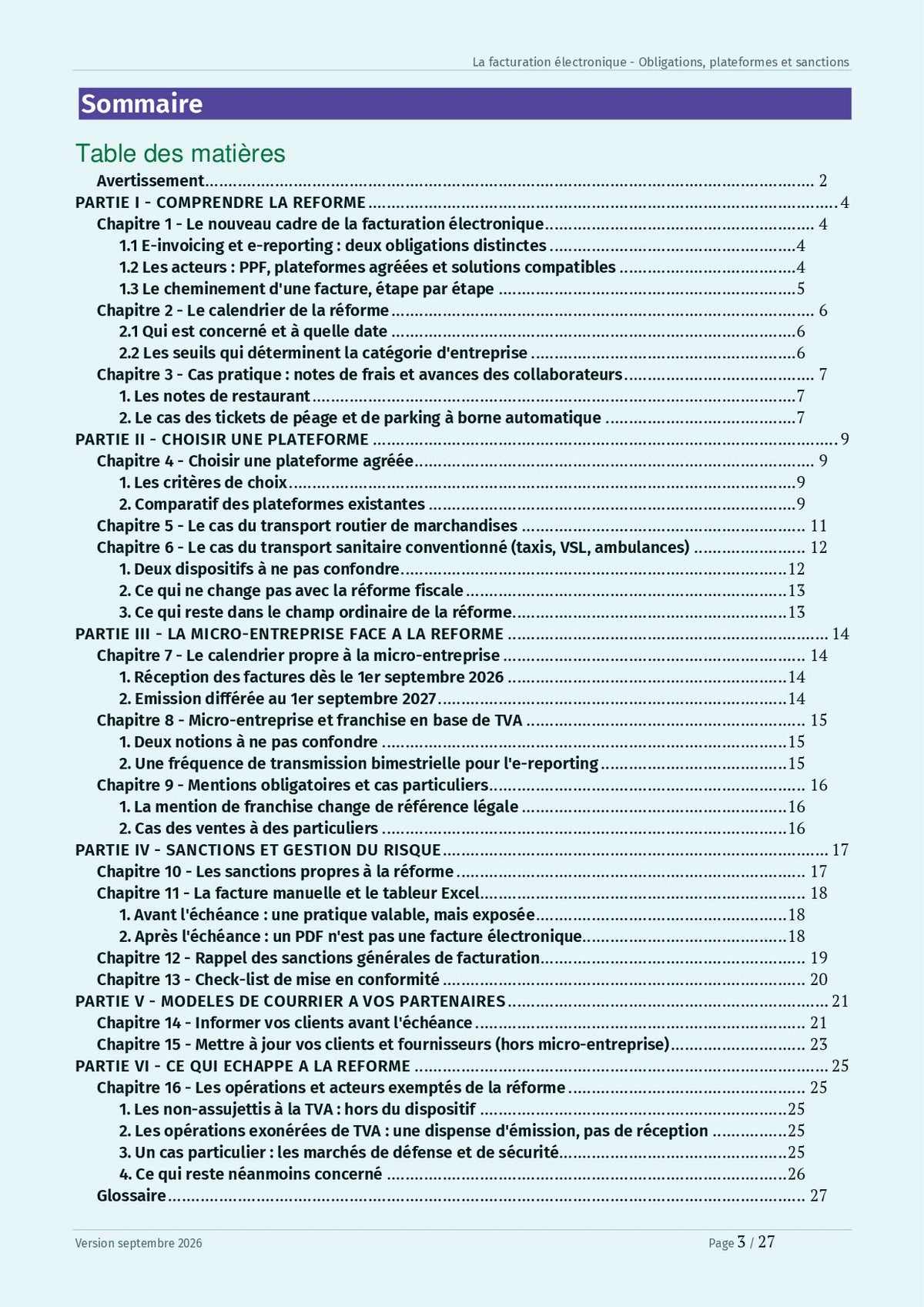 Guide pratique "La facturation électronique"