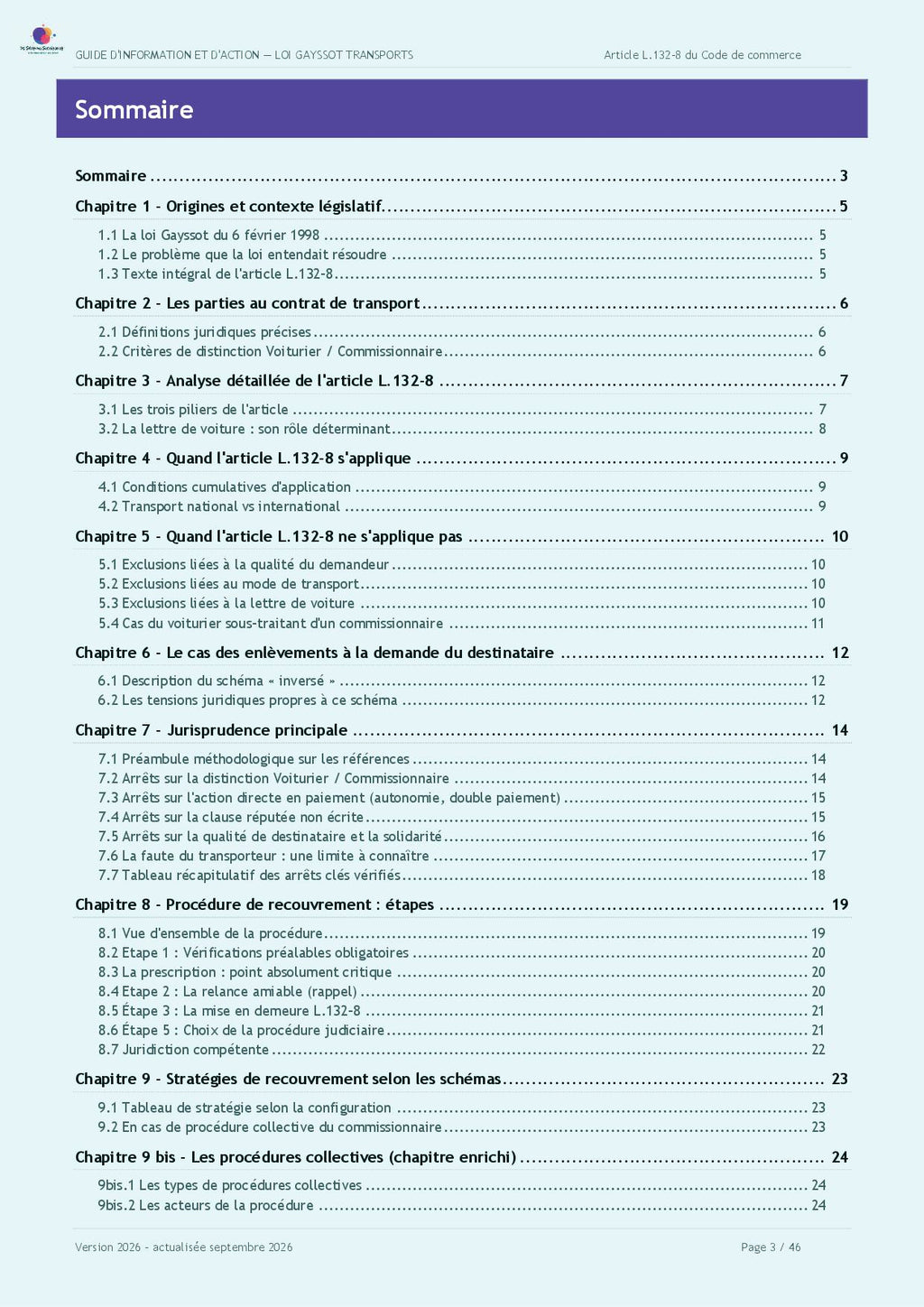 Guide d'information sur l'Action Directe en Paiement (Loi Gayssot Transports)